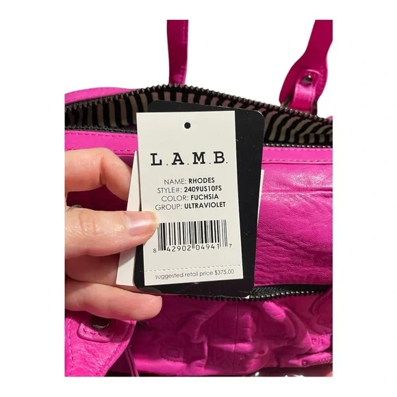 L.A.M.B. Fuchsia Rhodes Bag by Gwen Stefani - Picture 3 of 5